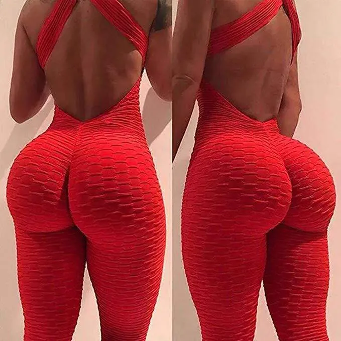 Sayana High Waist Anti Cellulite Jumpsuits