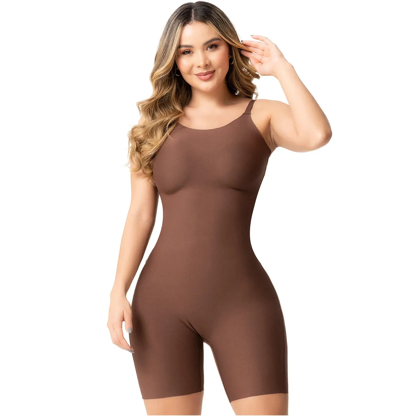 Sonryse SP43NC Seamless Shapewear Buttlifter Tummy Control Jumpsuit