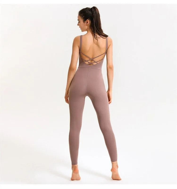 Sutra One Piece Seamless Fitness & Yoga Jumpsuit