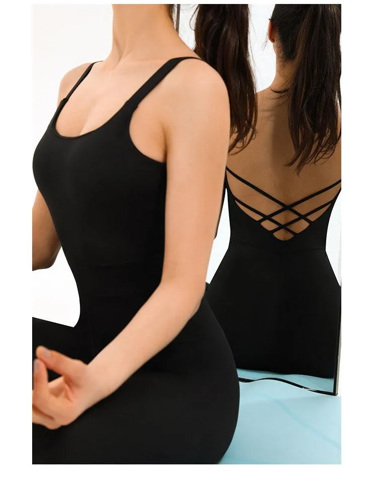 Sutra One Piece Seamless Fitness & Yoga Jumpsuit