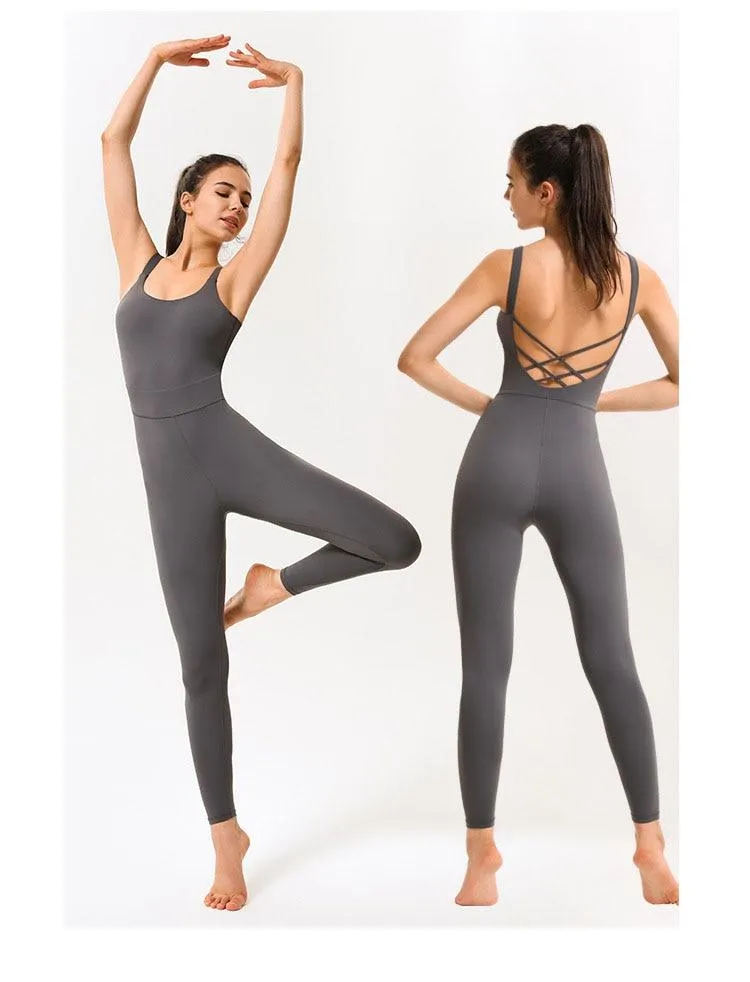 Sutra One Piece Seamless Fitness & Yoga Jumpsuit