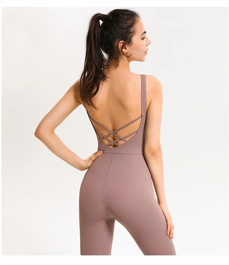 Sutra One Piece Seamless Fitness & Yoga Jumpsuit