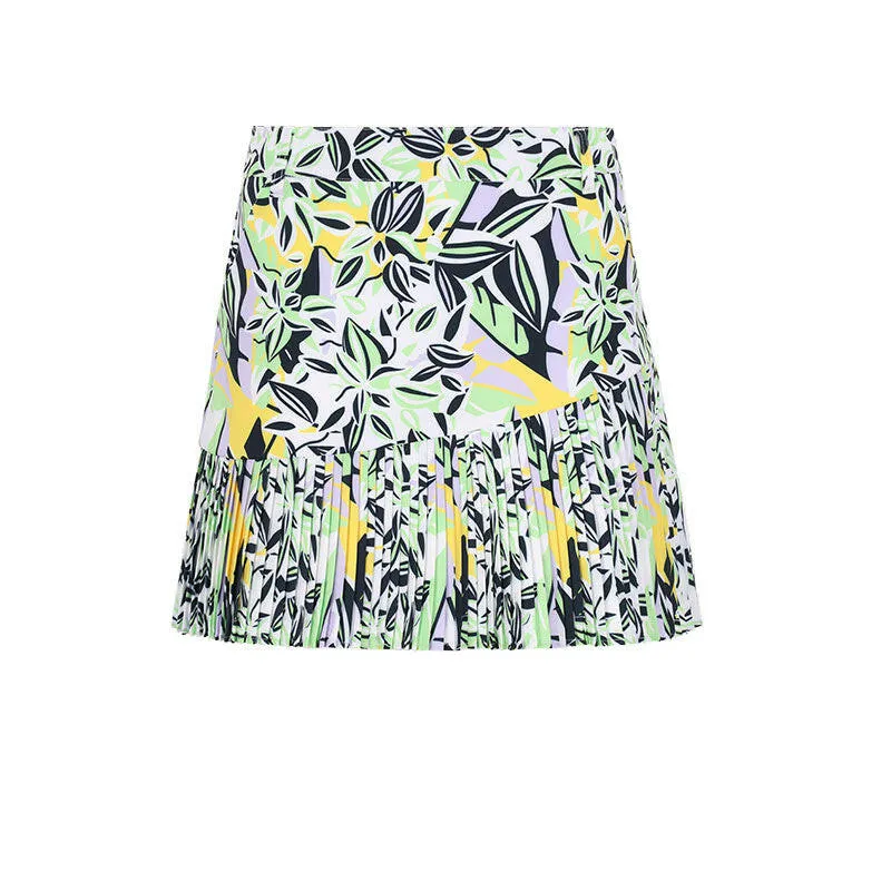 SVG Golf Printed Pleated Skirt