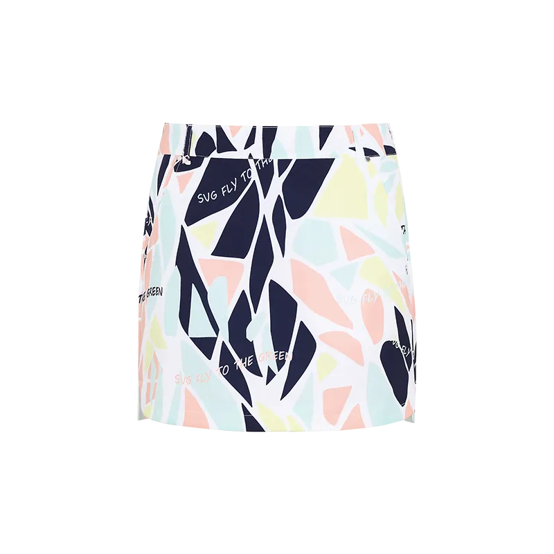 SVG Golf Women's Printed Athletic Skort