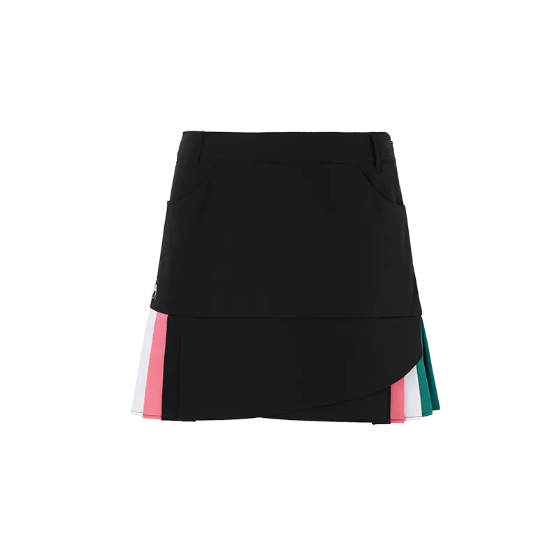 SVG Women's Asymmetrical Skort Pleated Skirts