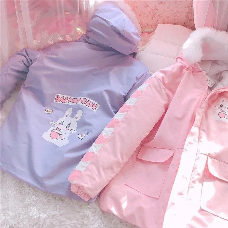 Sweet Bunny Cake Winter Coat