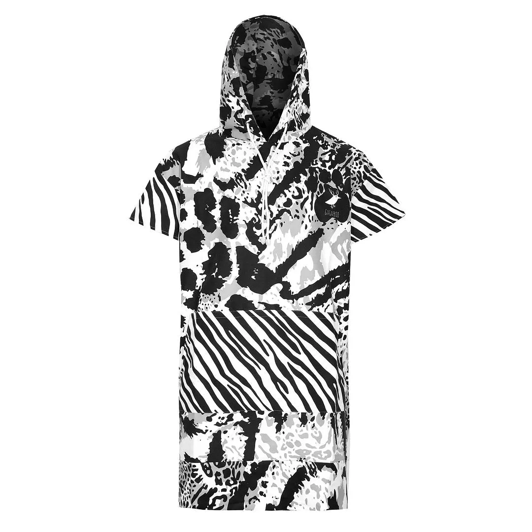 Tanzania men's quick-dry surfing poncho / change robe