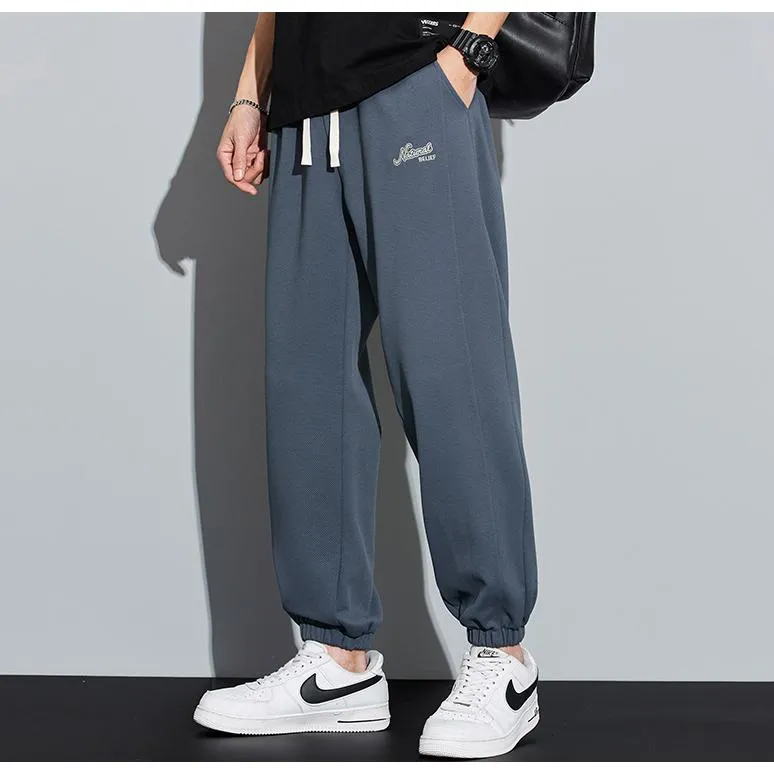 Tapered Knitted Sports Elastic Waist Sweatpant