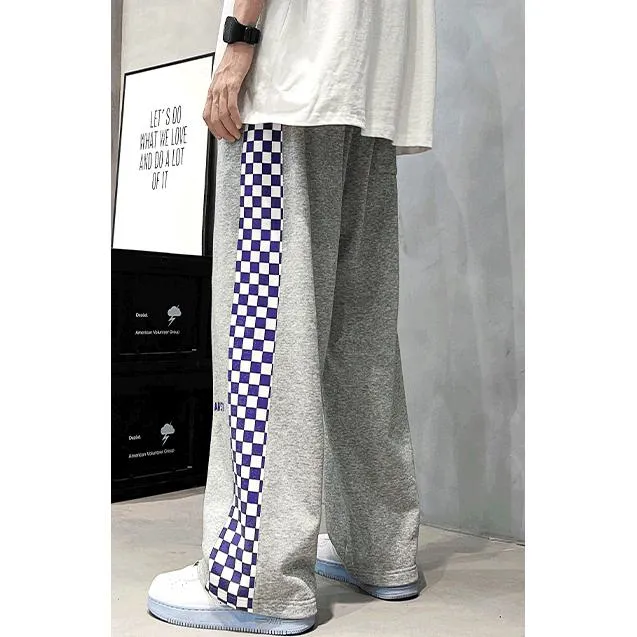 Tapered Loose Fit Sports Knitted Street Style Sweatpant