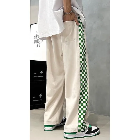 Tapered Loose Fit Sports Knitted Street Style Sweatpant