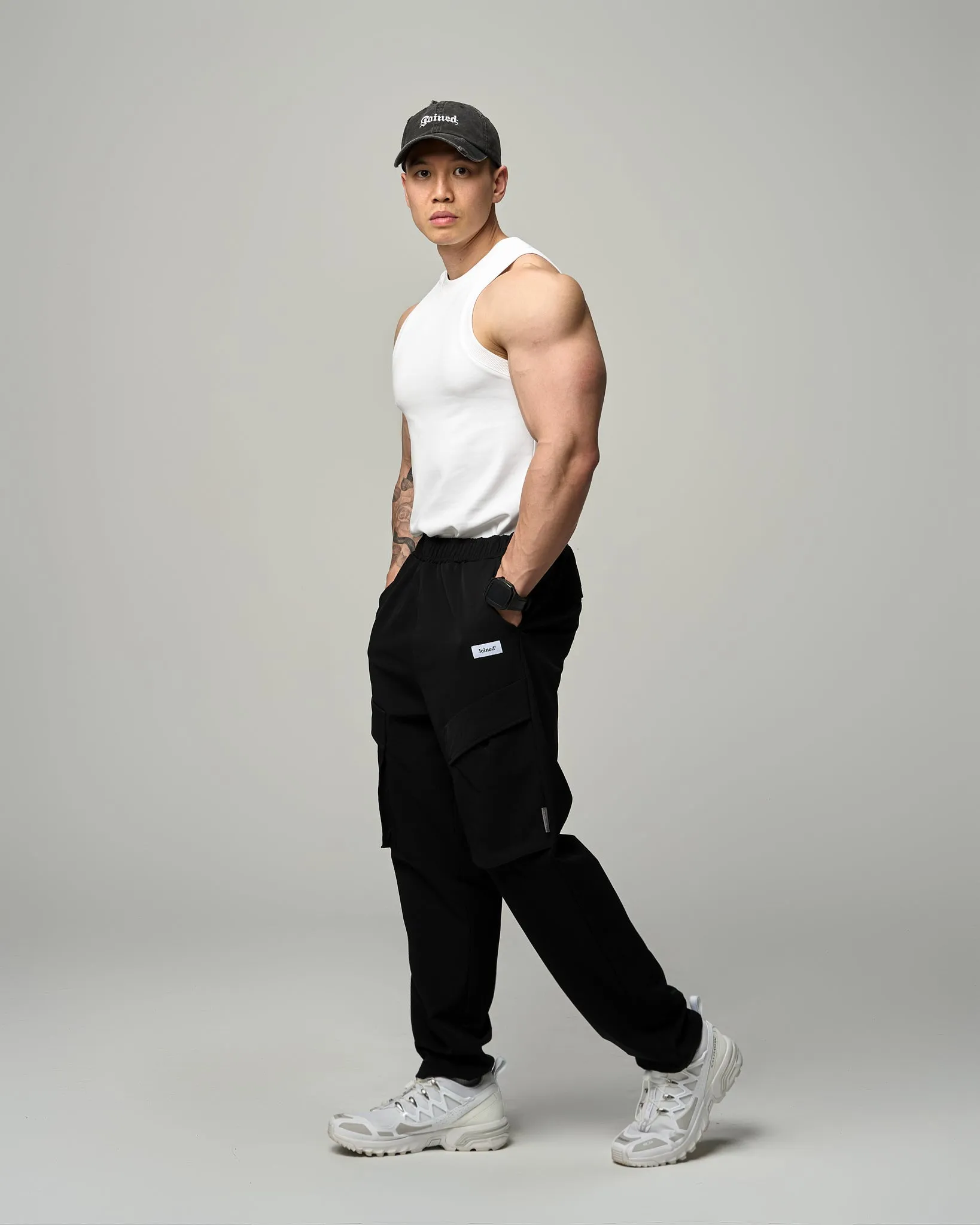 Tech Pockets Gym Cargo Pants