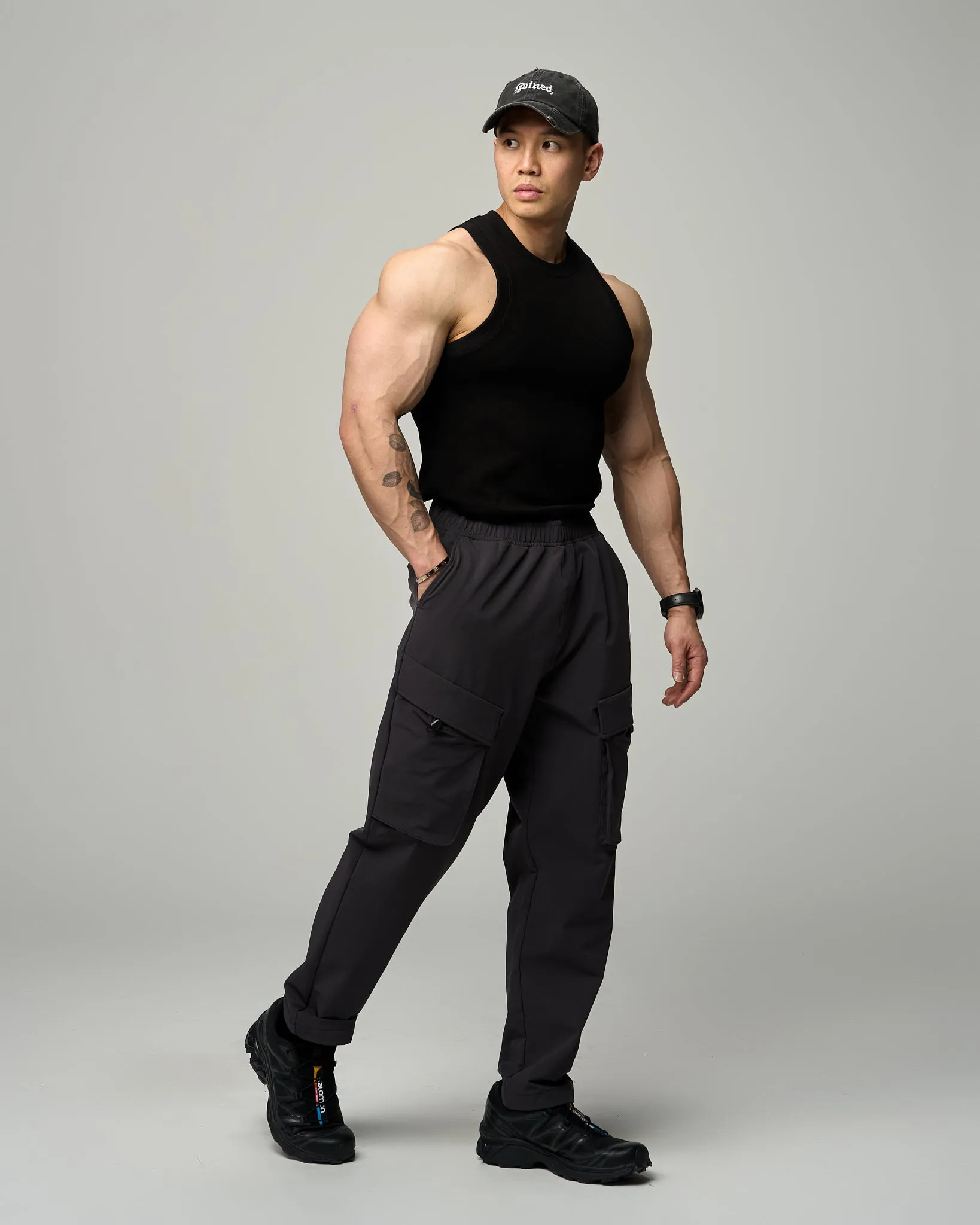 Tech Pockets Gym Cargo Pants