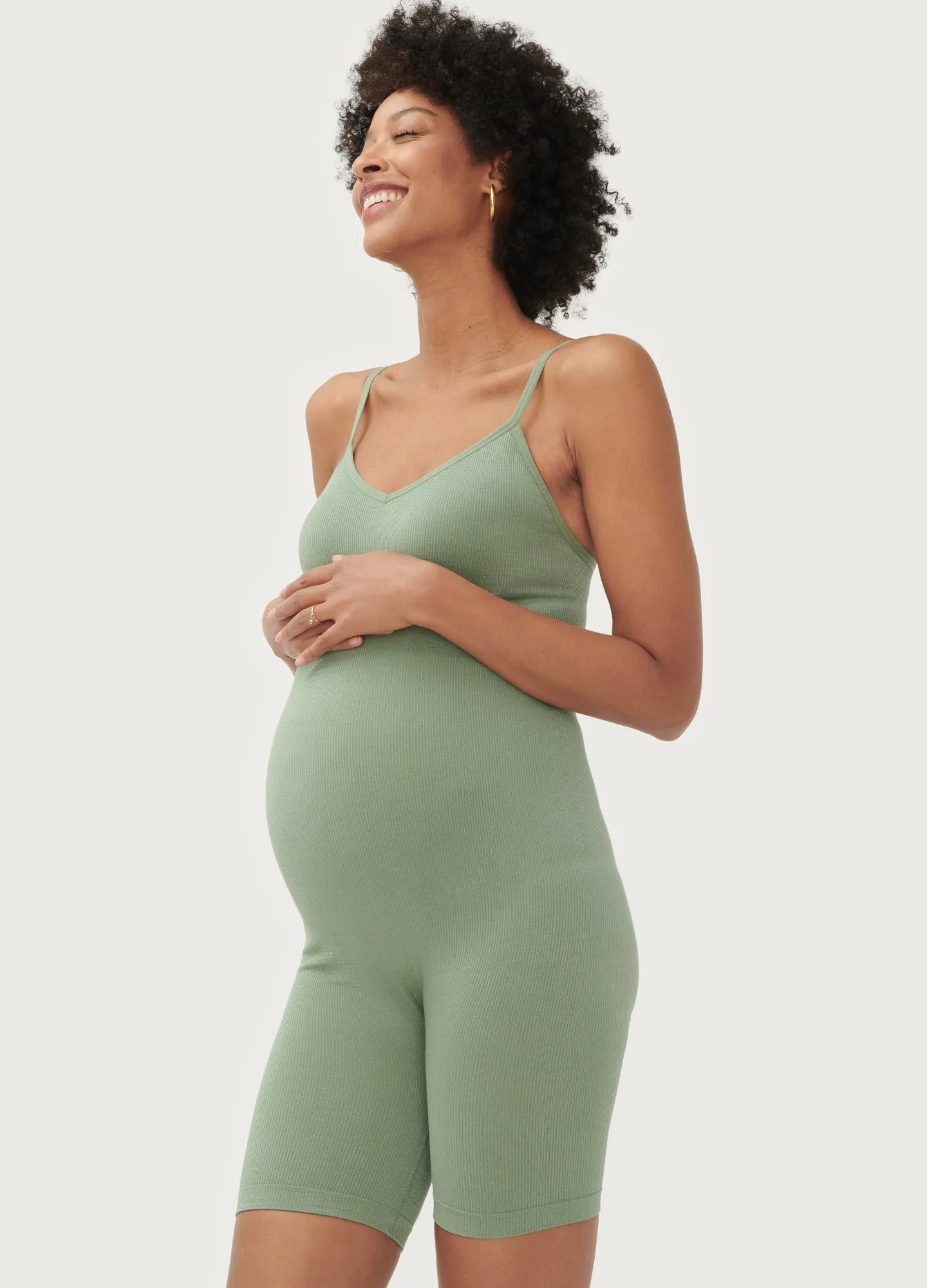 The Body Rib Unitard Short