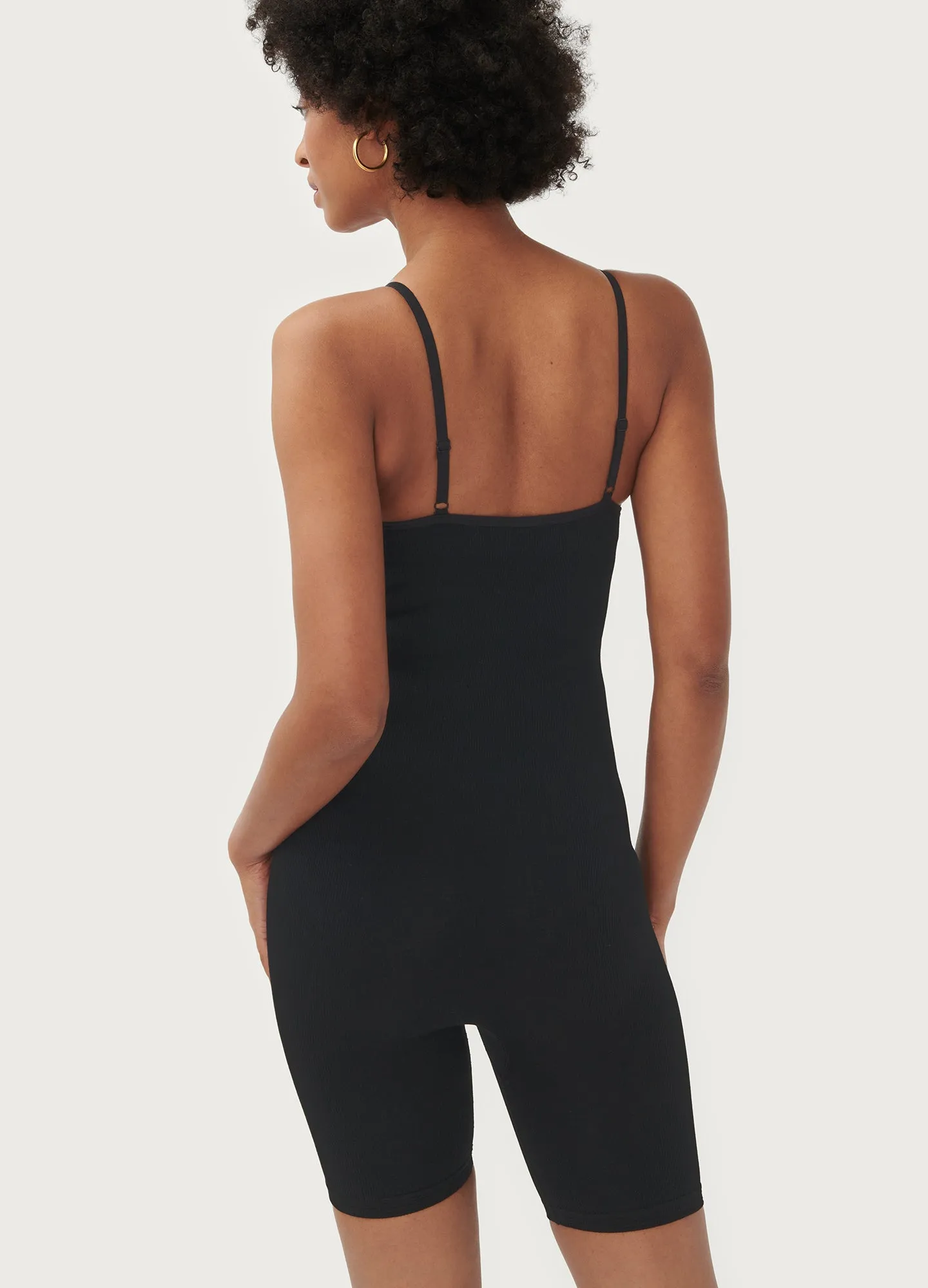 The Body Rib Unitard Short