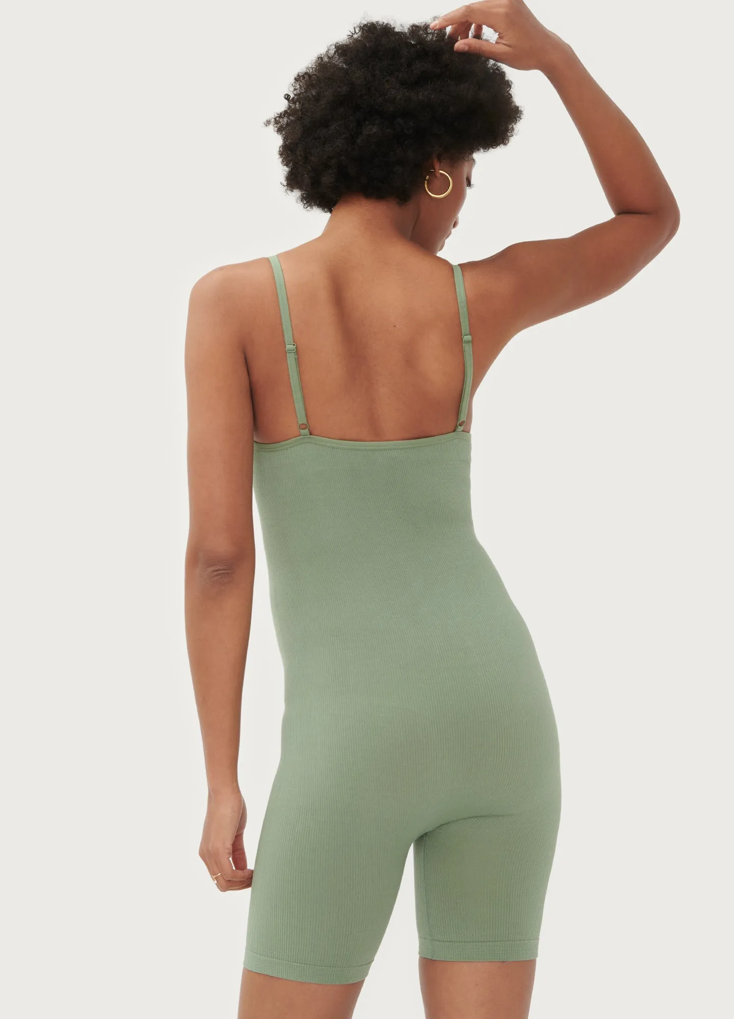 The Body Rib Unitard Short