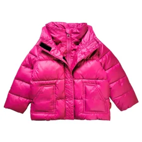 The Road Coat Vegan - Fuchsia