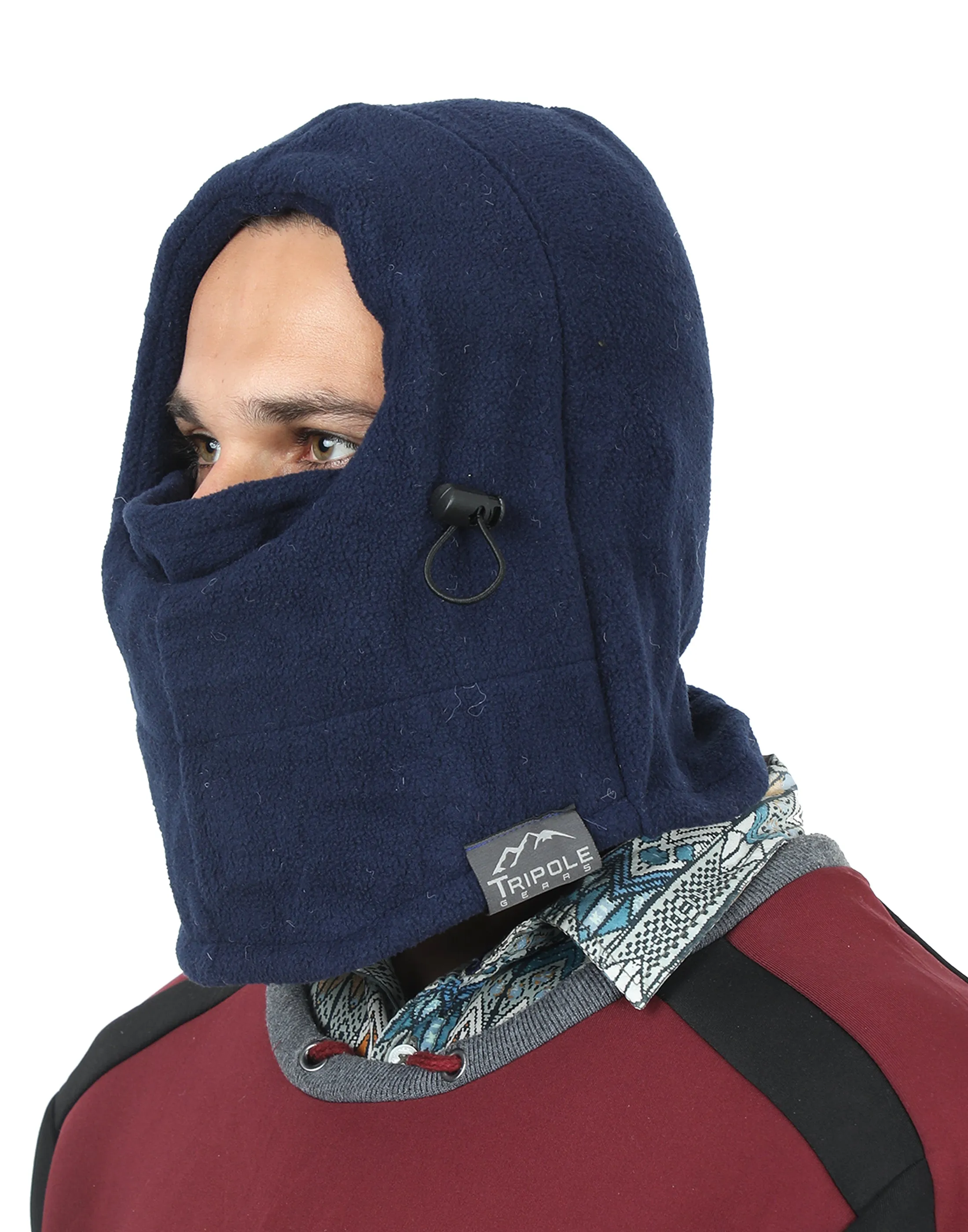 Tripole Fleece Balaclava For Face And Mouth Cover