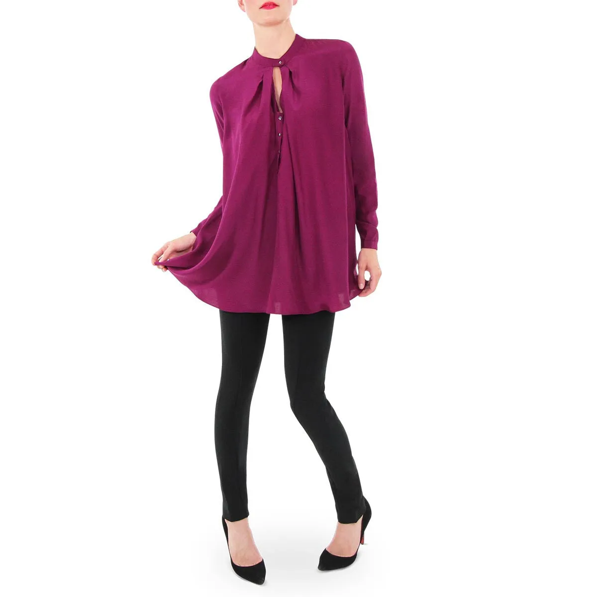 Troppin Jewel Tone Blouse