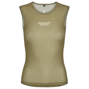 Twelve Sixteen Baselayer Tanktop Olive Women fit