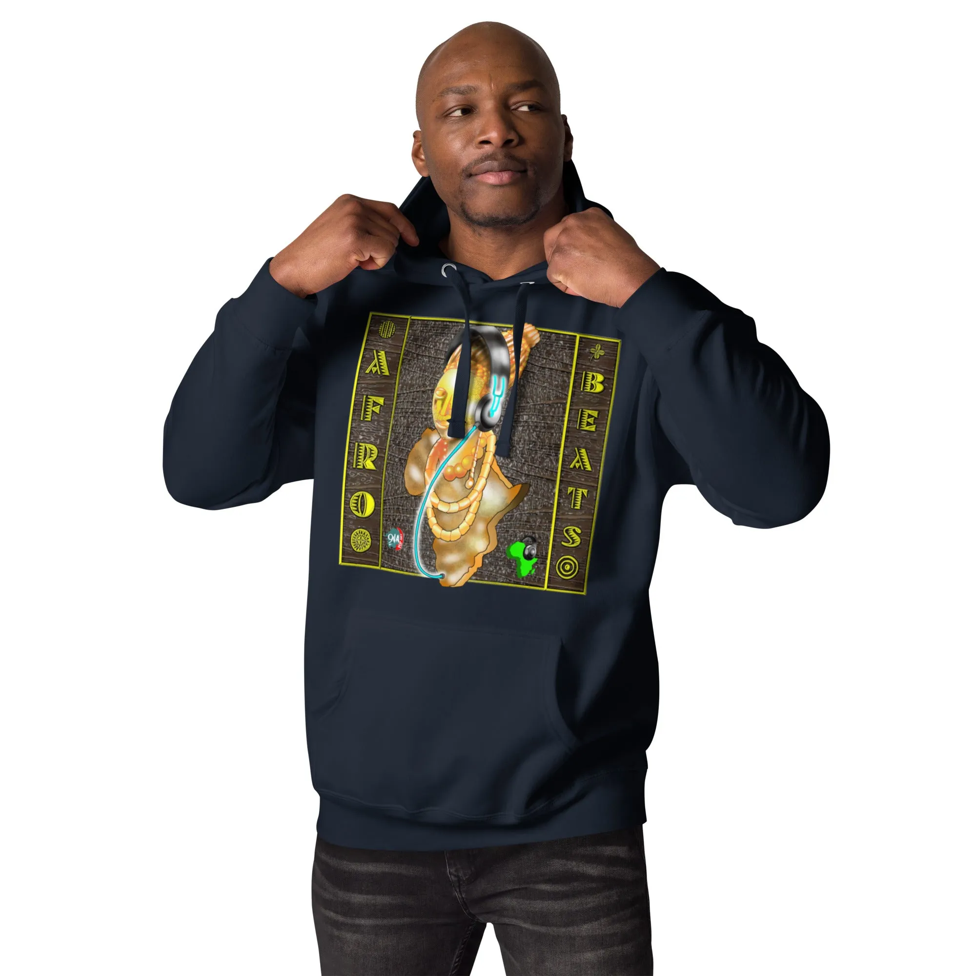 Unisex graphic Hoodie Bronze Queen Afrobeats