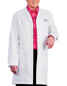 White Swan Meta Women 35 Inch Four Pocket Medical Lab Coat