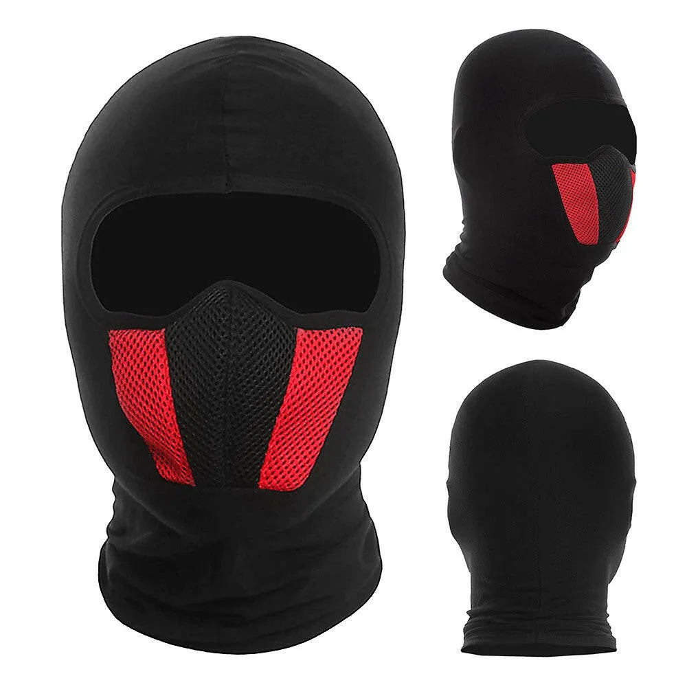 Windproof Dustproof Full Face Mask Balaclava Hood Helmet Liner for Cycling Motorcycle Outdoor Sports