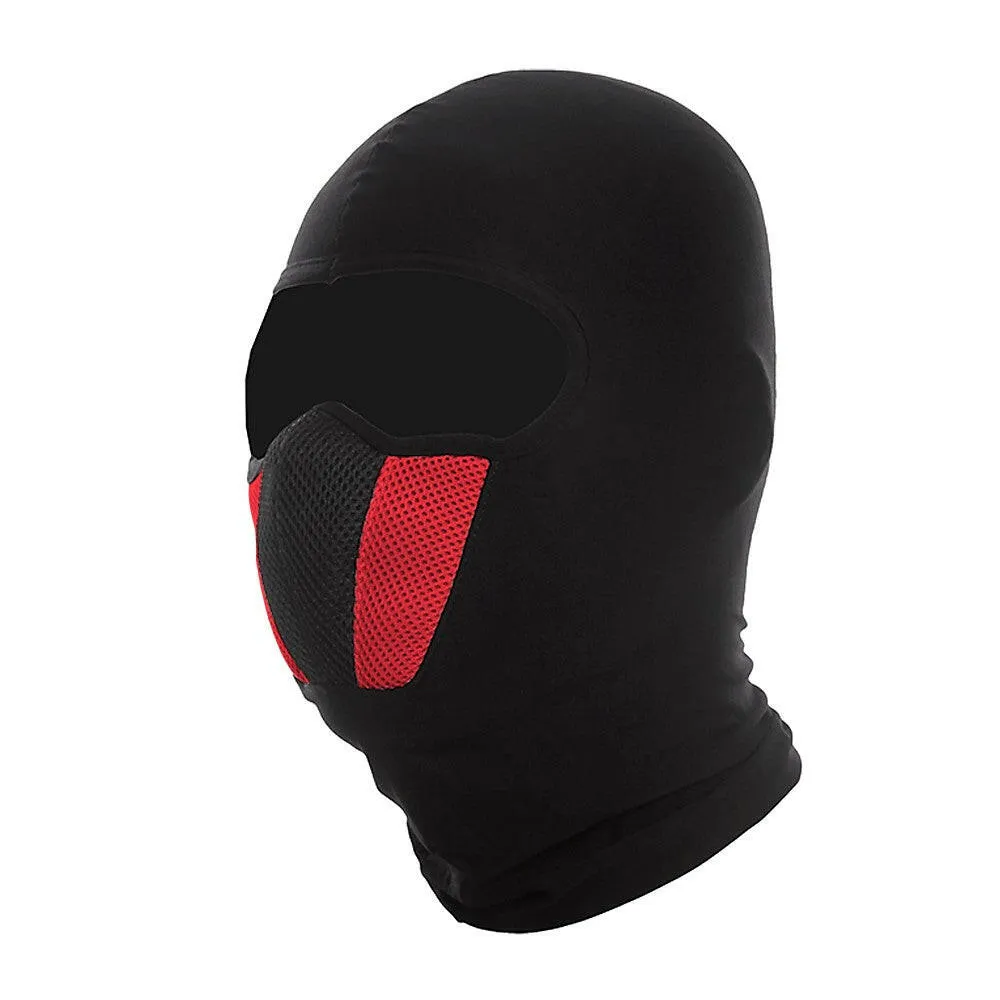 Windproof Dustproof Full Face Mask Balaclava Hood Helmet Liner for Cycling Motorcycle Outdoor Sports