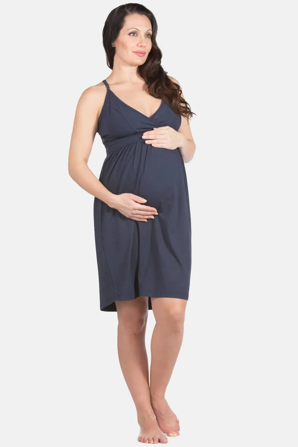 Wireless EcoFabric? Maternity Nursing Nightgown