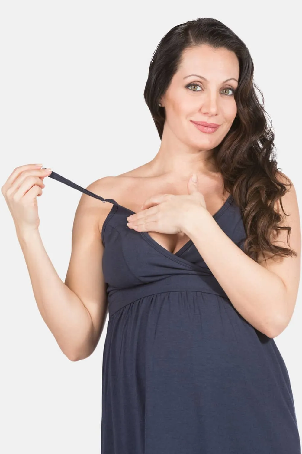 Wireless EcoFabric? Maternity Nursing Nightgown