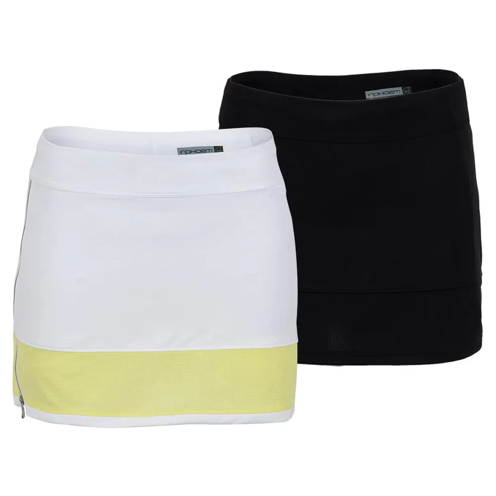 Women's Celine Side Zip Tennis Skort