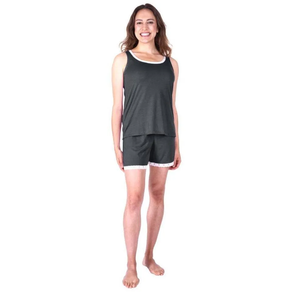 Women's Moisture Wicking Shorty Pajama Set