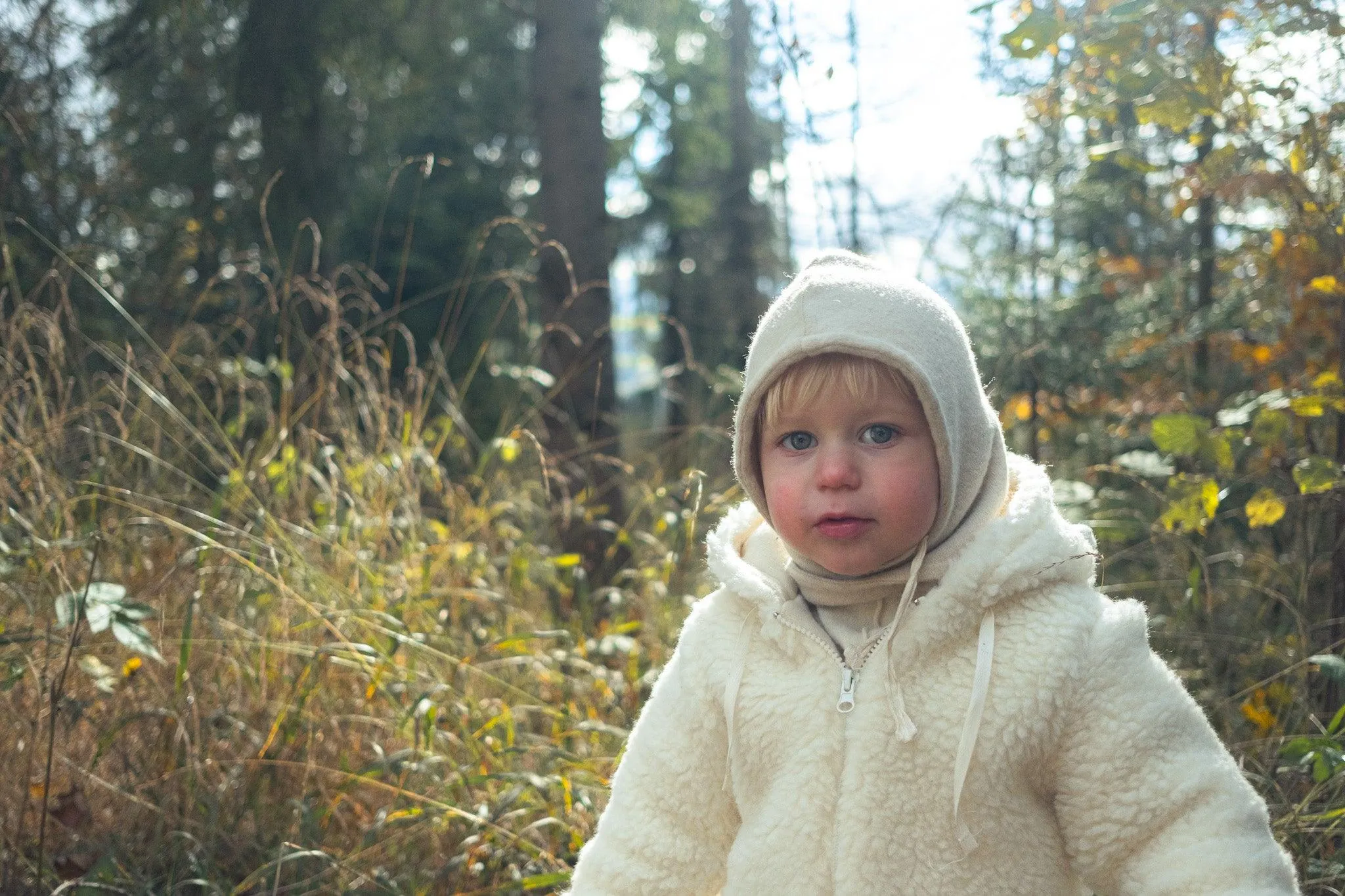 Woolen Balaclava - White