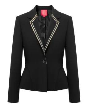 YAYING Triacetate Waist-tailored Suit Jacket